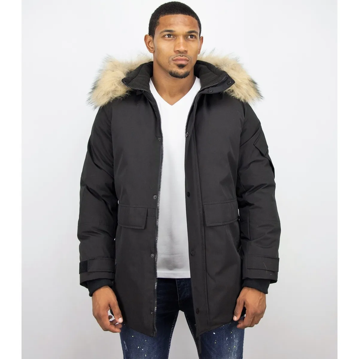 Parkas Hombre Chaqueta De Parka