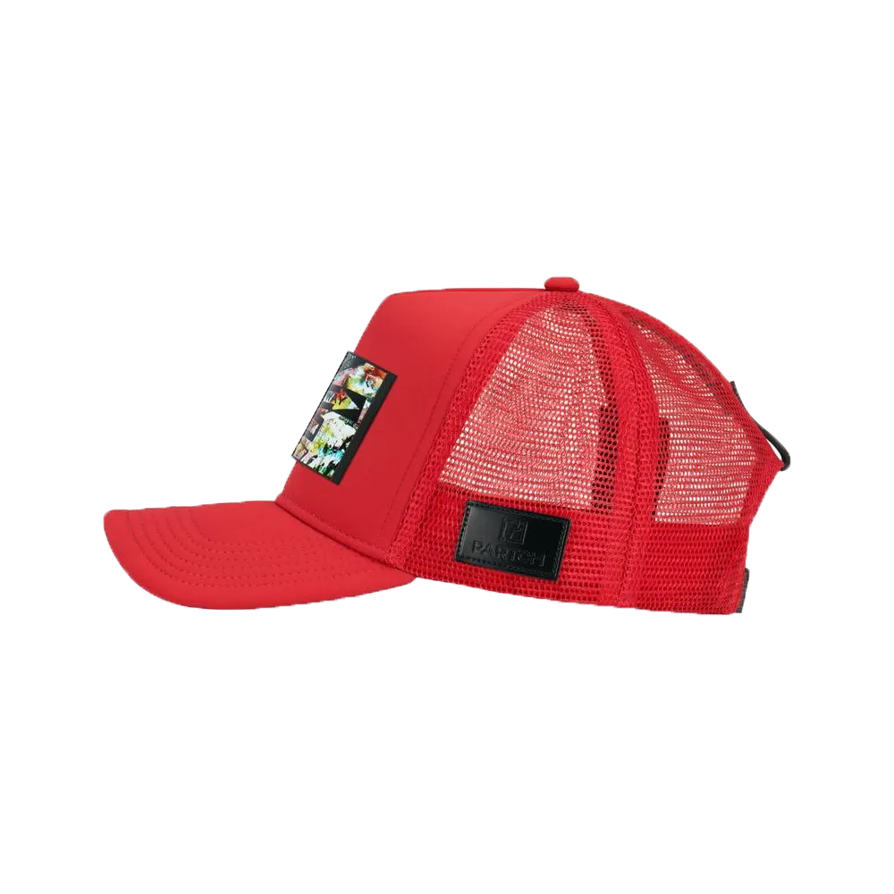 PARTCH TRUCKER HAT RED UNISEX PARTCHUNIXVIRED