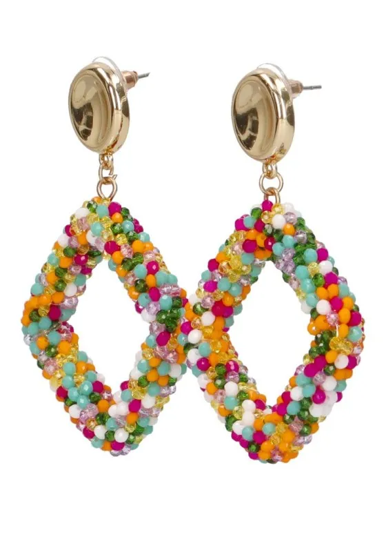 Pendiente Luna Collection je71651 multicolor