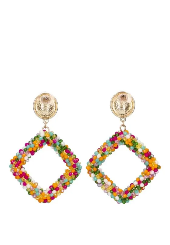 Pendiente Luna Collection je71651 multicolor