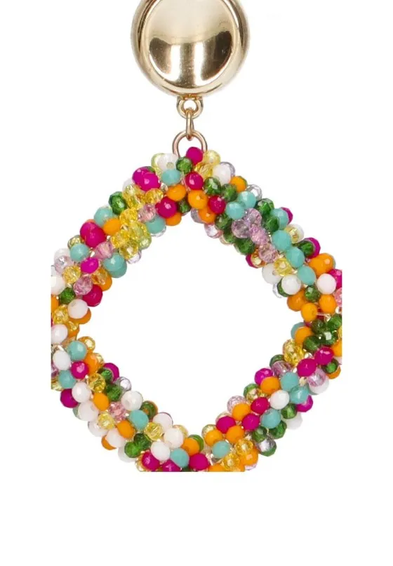 Pendiente Luna Collection je71651 multicolor
