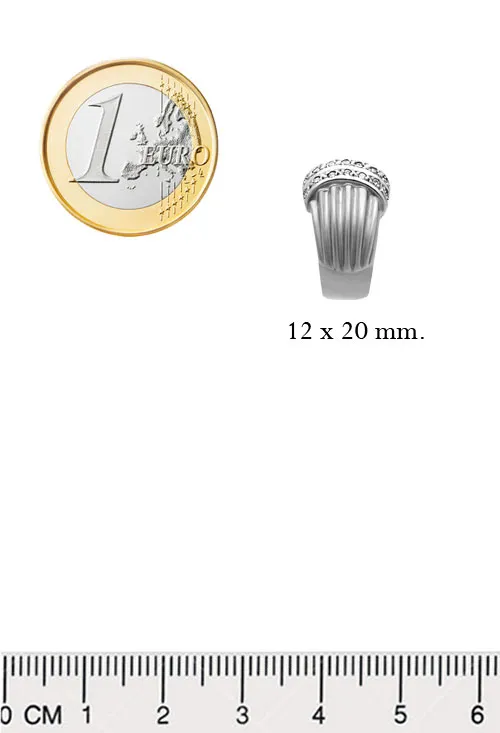 PENDIENTES ORO BLANCO 18K Y DIAMANTES 063_507P