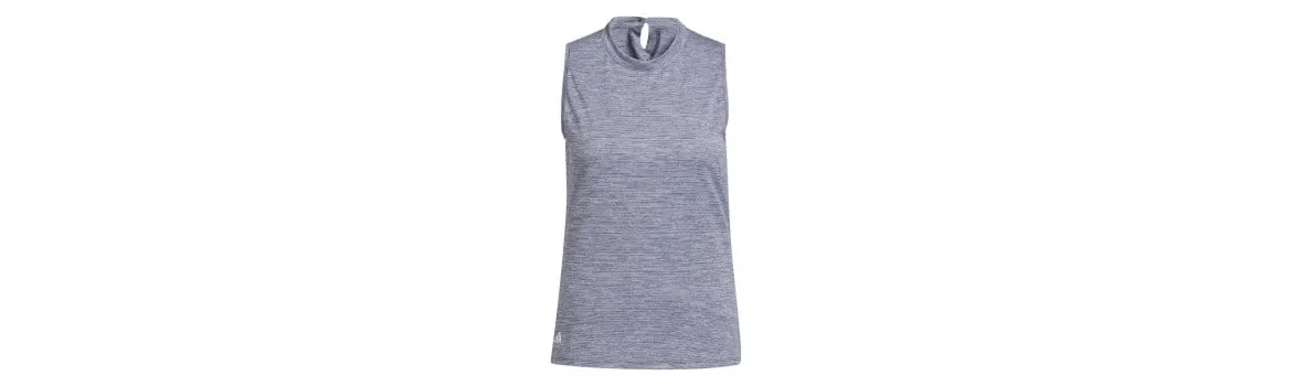 Polo Sin Mangas Adidas Essentials Cuello Alto Mujer