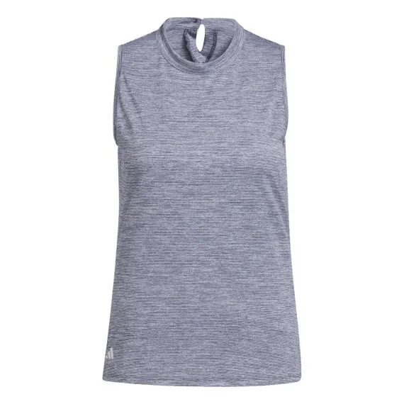 Polo Sin Mangas Adidas Essentials Cuello Alto Mujer