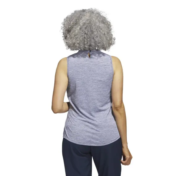 Polo Sin Mangas Adidas Essentials Cuello Alto Mujer