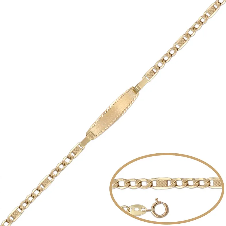 Pulsera Bebé Oro 12cm