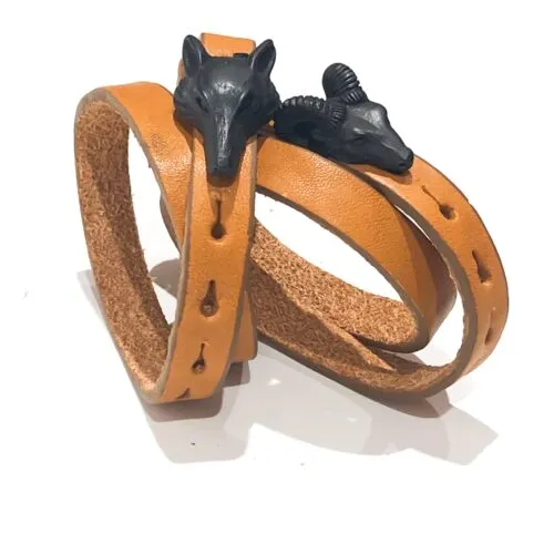 Pulsera Forest Black Wolf