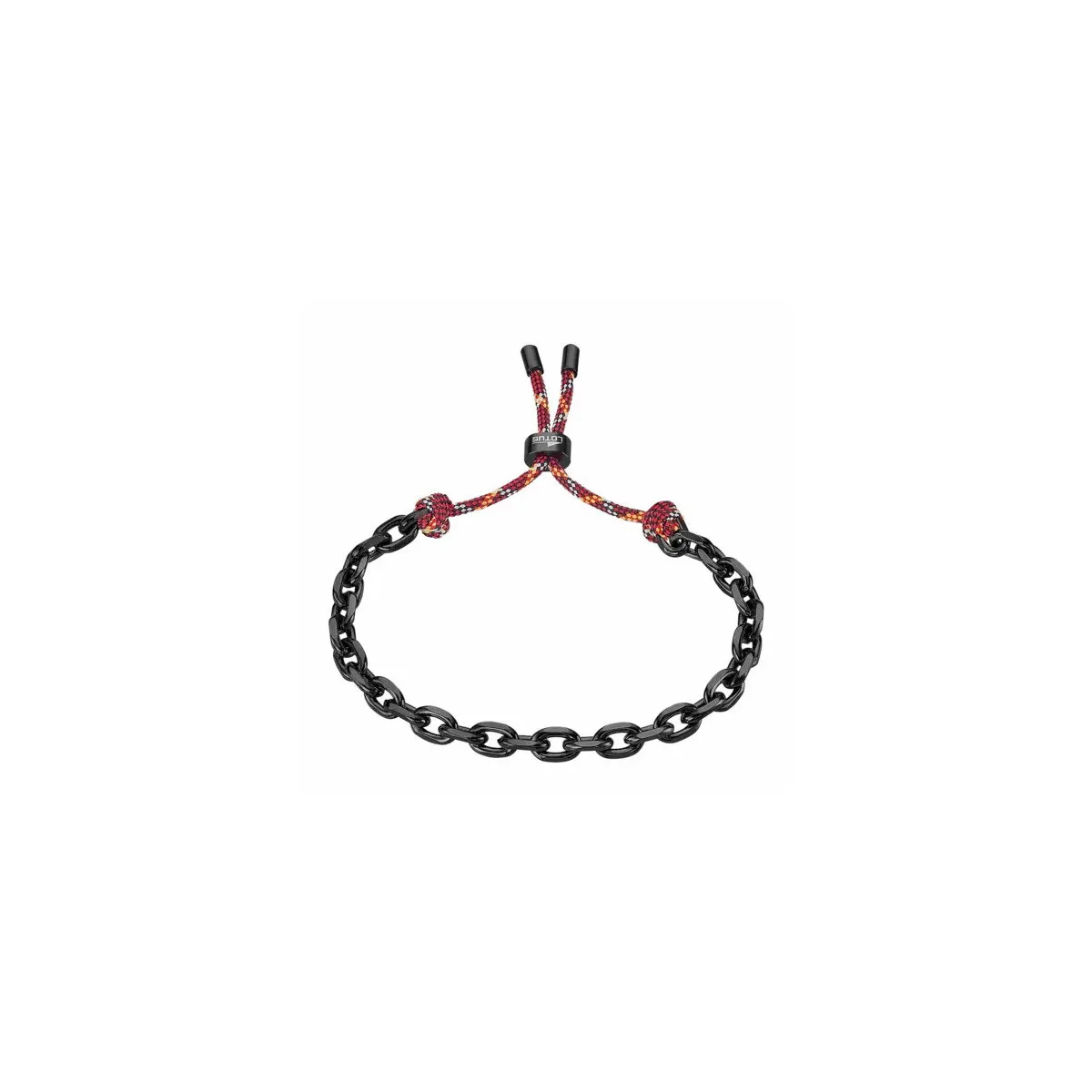 PULSERA LOTUS UNISEX NEGRA  LOTUS STYLE