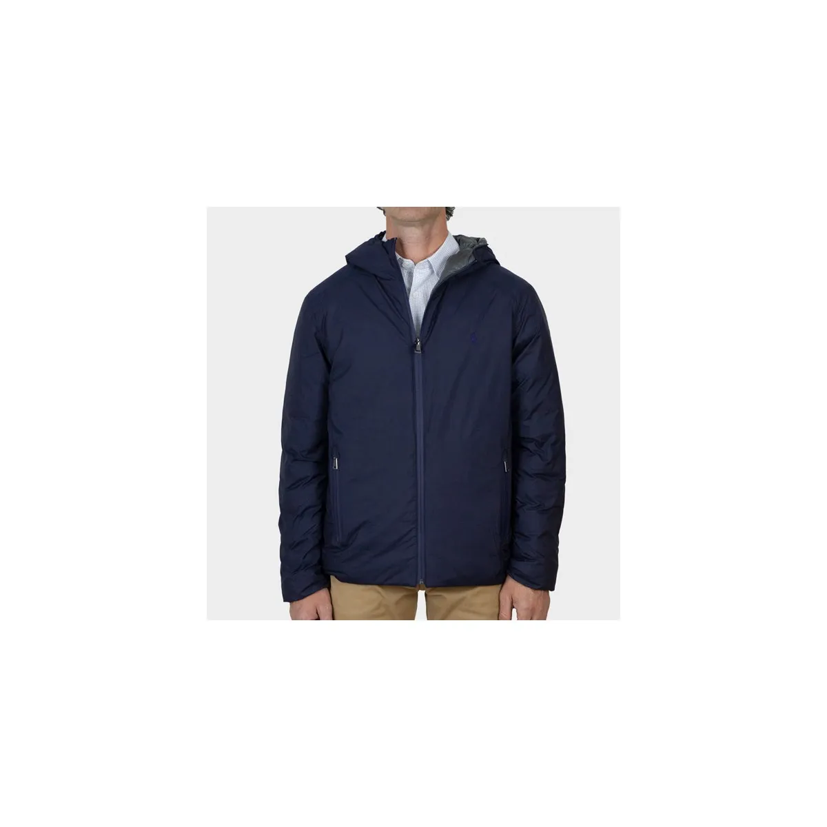 RALPH LAUREN  PARKA AZUL