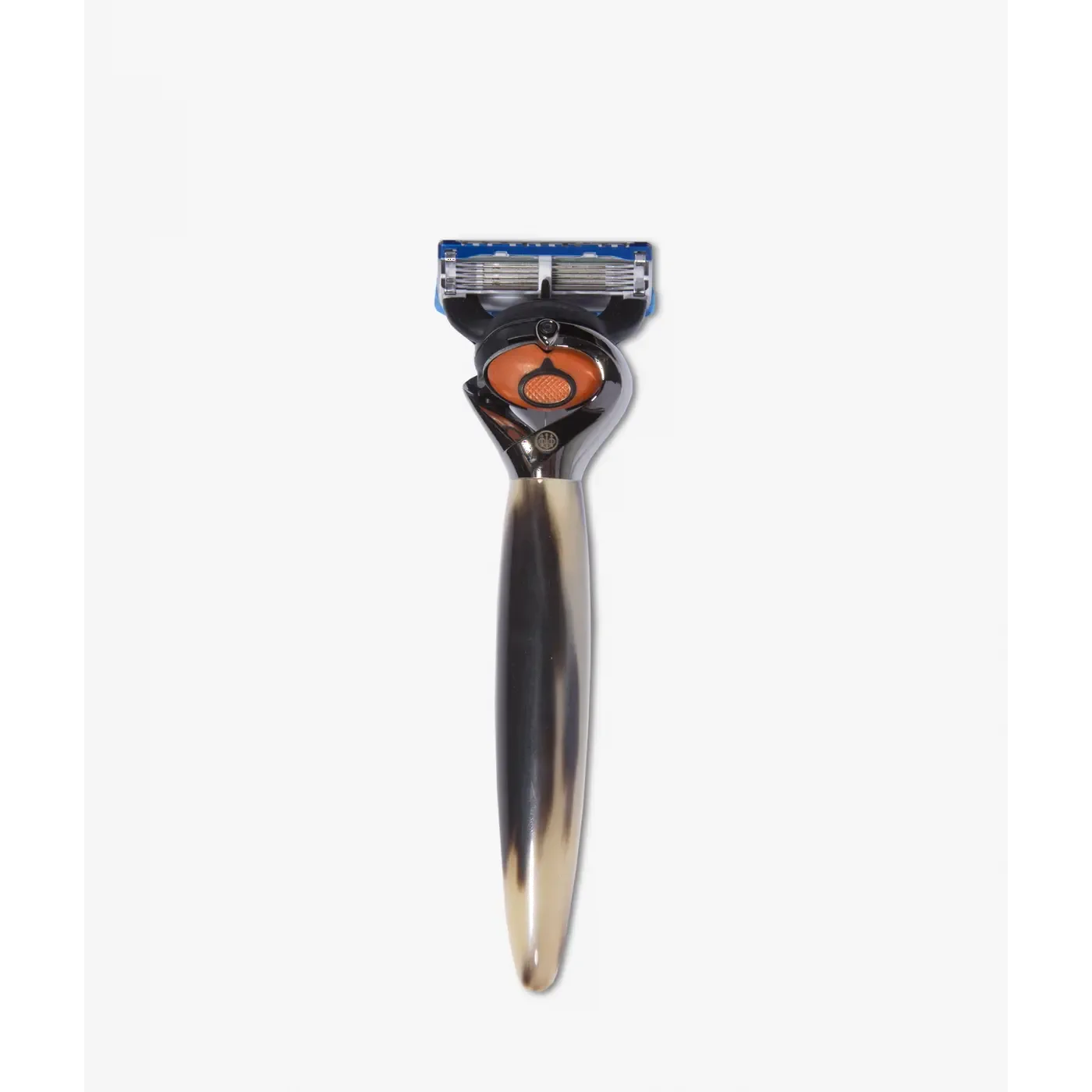 Razor with horn handle