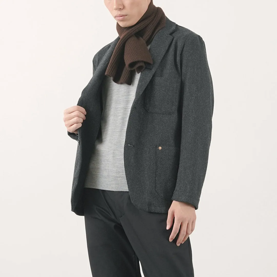Re Hecho en Tokio Japón / Jacket de Overoply Kersey de lana Kersey