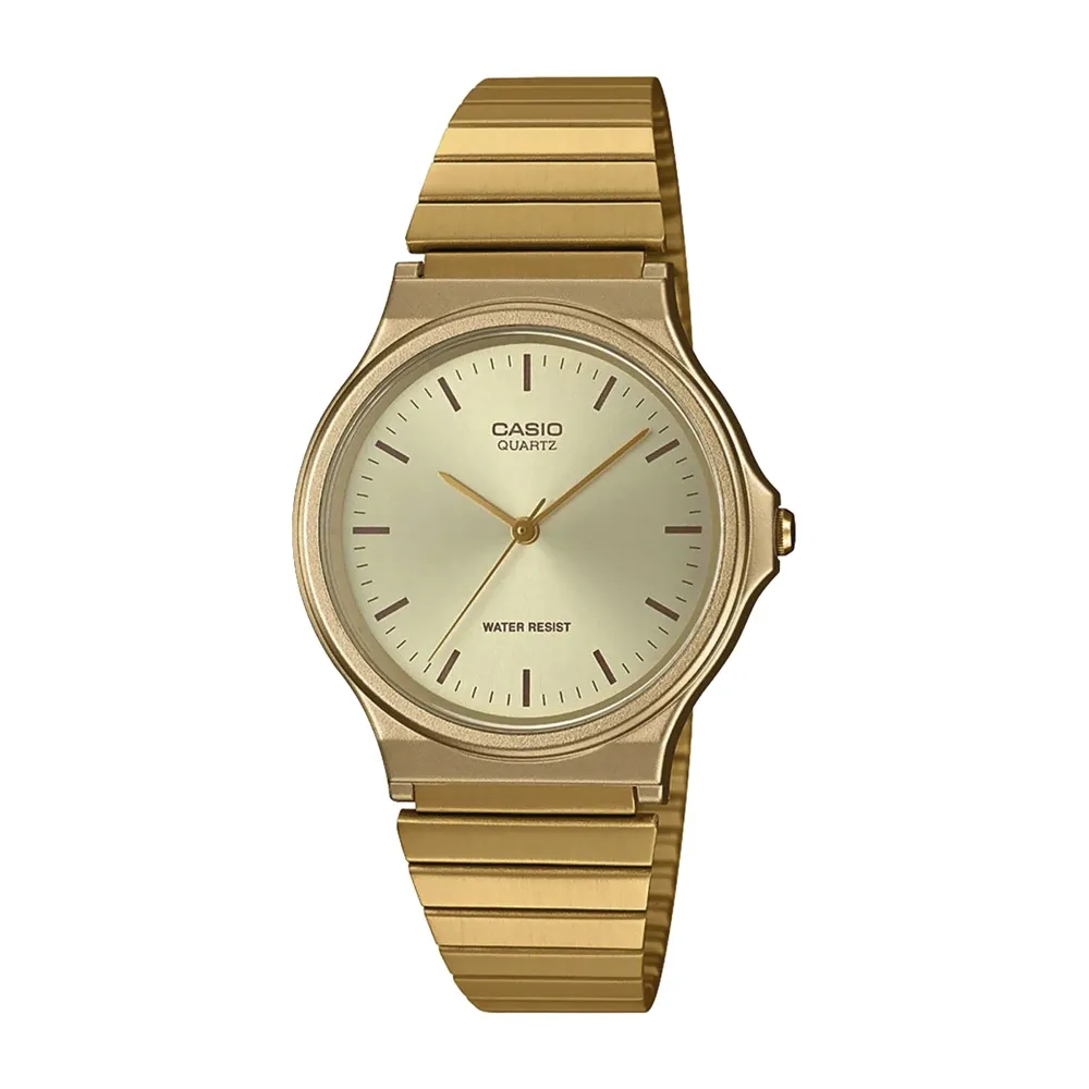 Reloj Casio Analogico Vintage Dorado