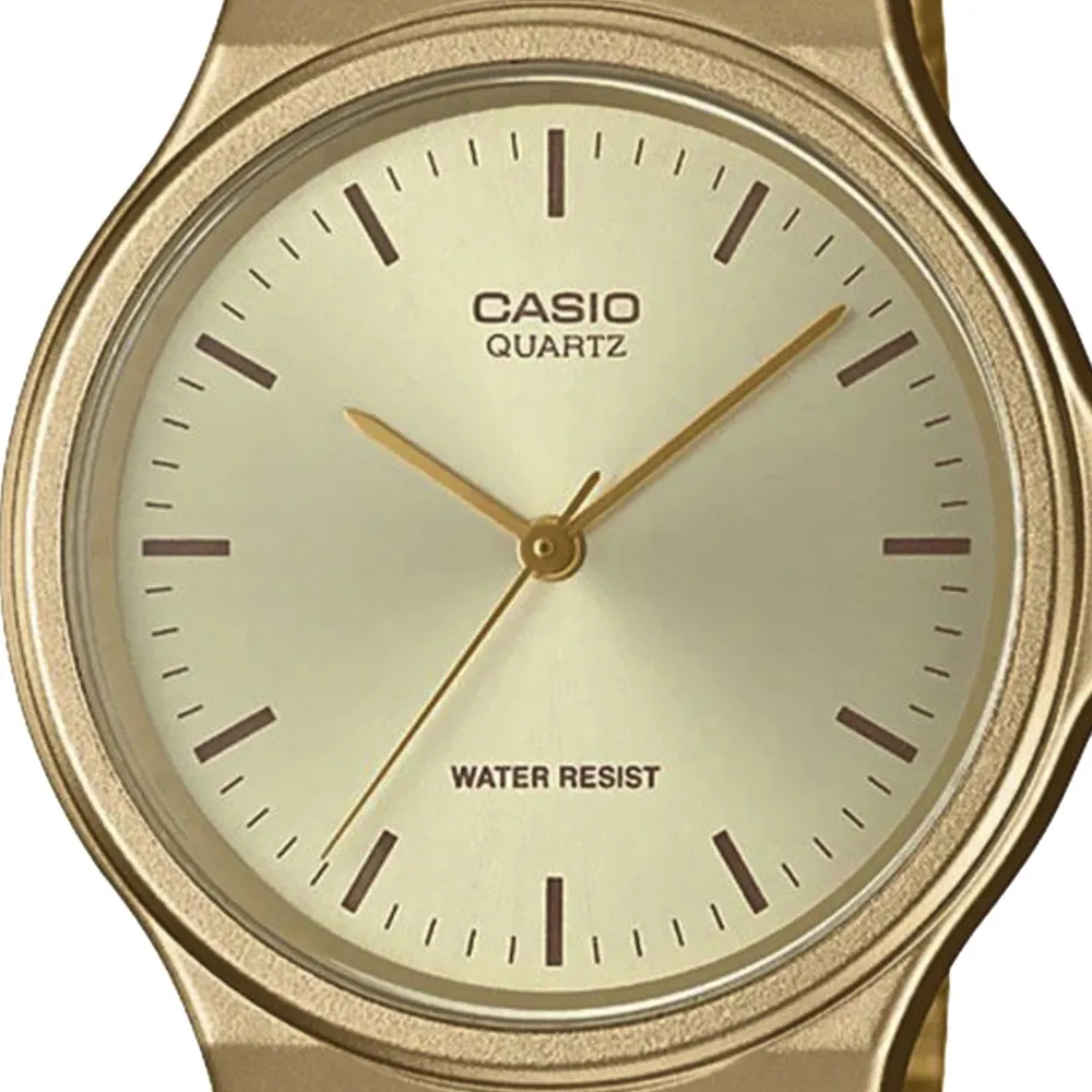 Reloj Casio Analogico Vintage Dorado