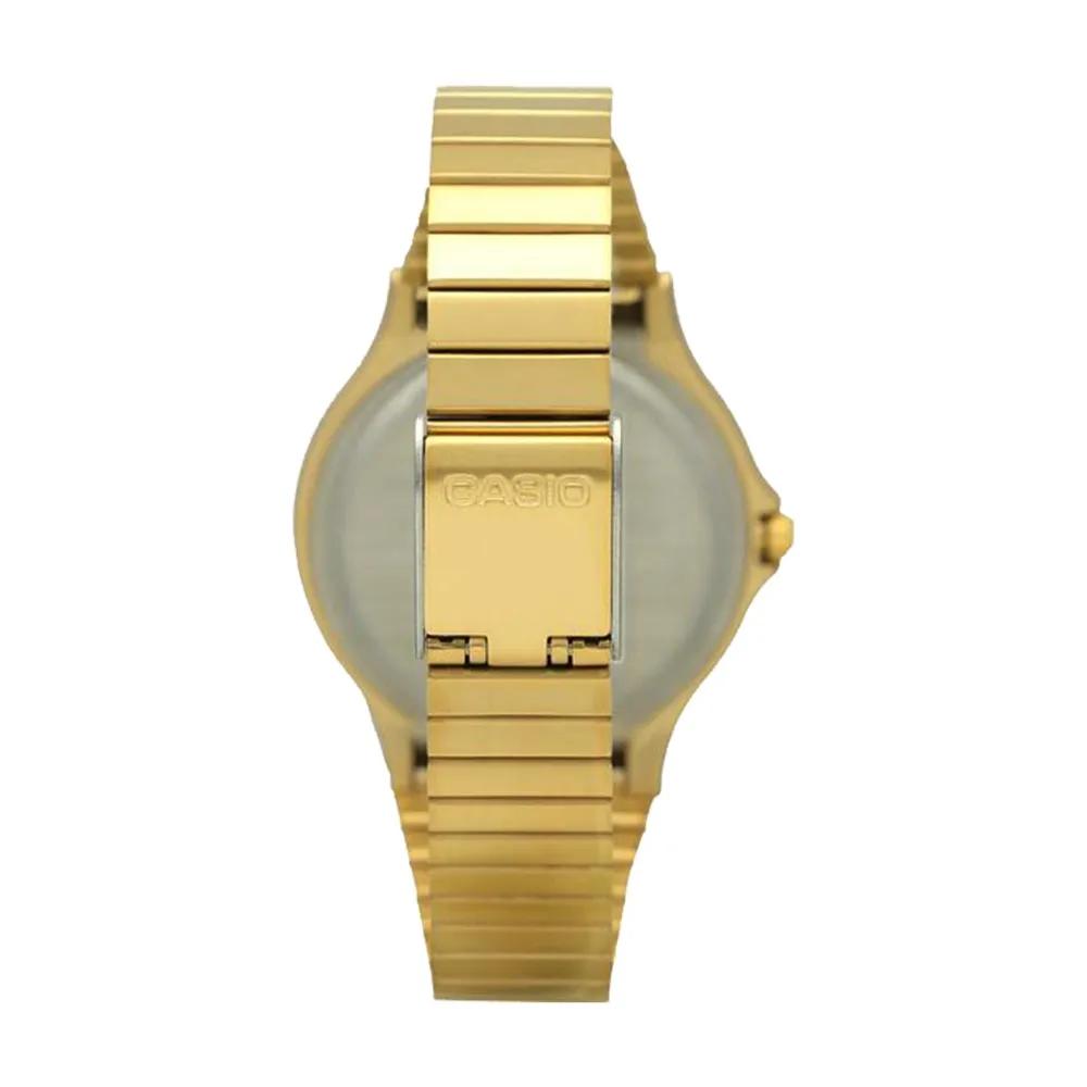 Reloj Casio Analogico Vintage Dorado