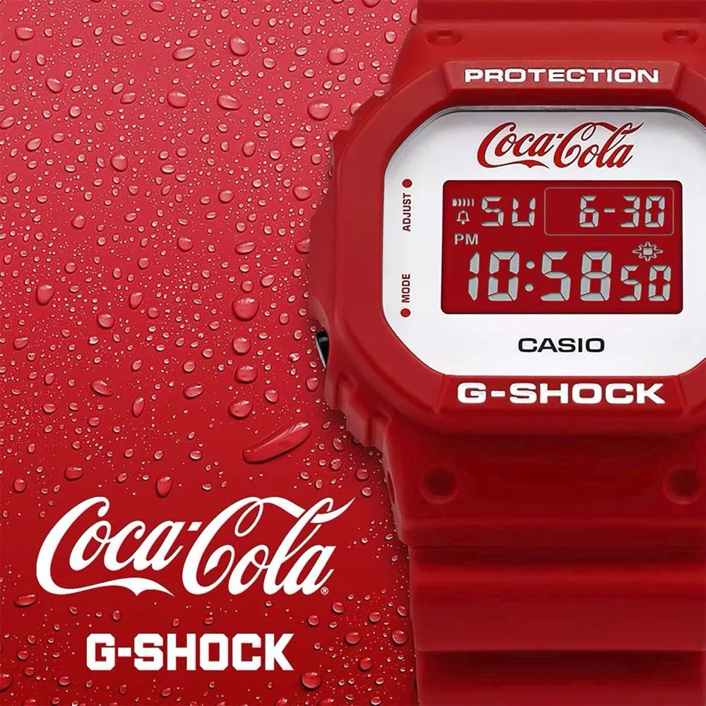 RELOJ CASIO DW5600CC234 COCACOLA