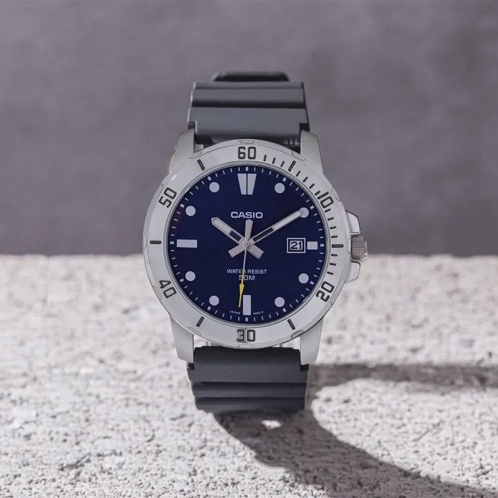 RELOJ CASIO MTPVD011EVCF?