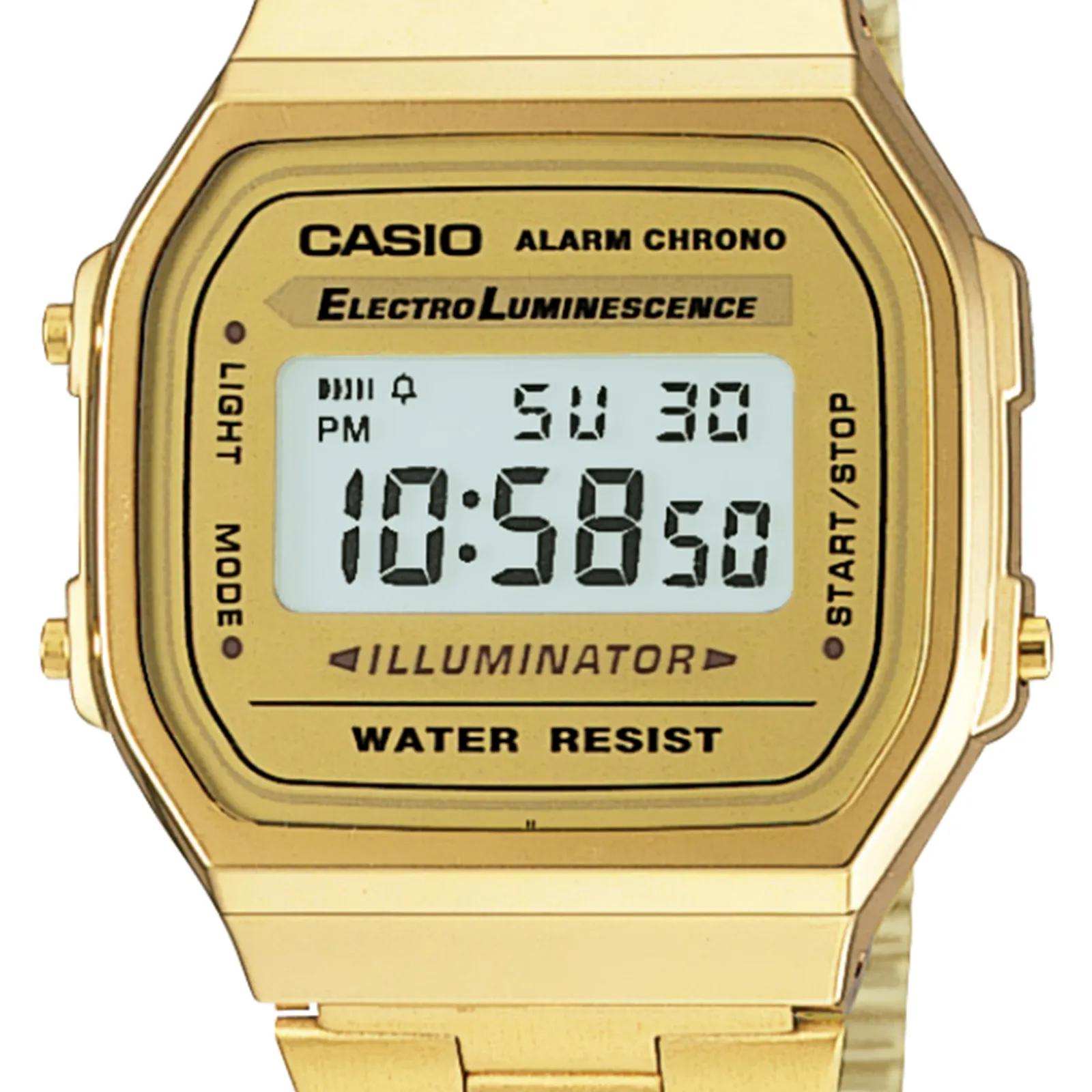 Reloj Casio Vintage A168 Dorado