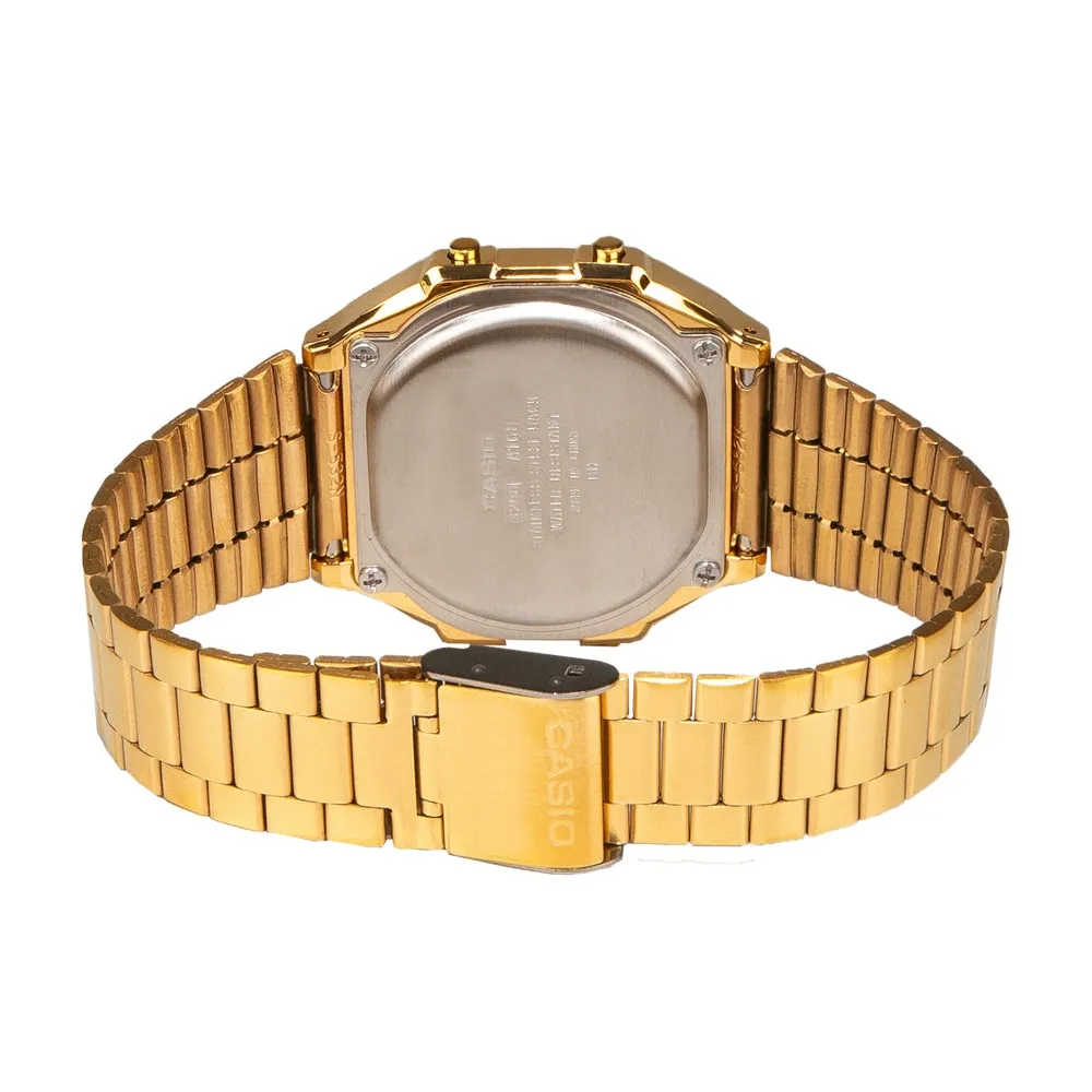 Reloj Casio Vintage A168 Dorado