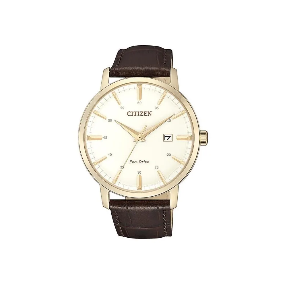 RELOJ CITIZEN ECODRIVE CORREA PIEL MARRóN