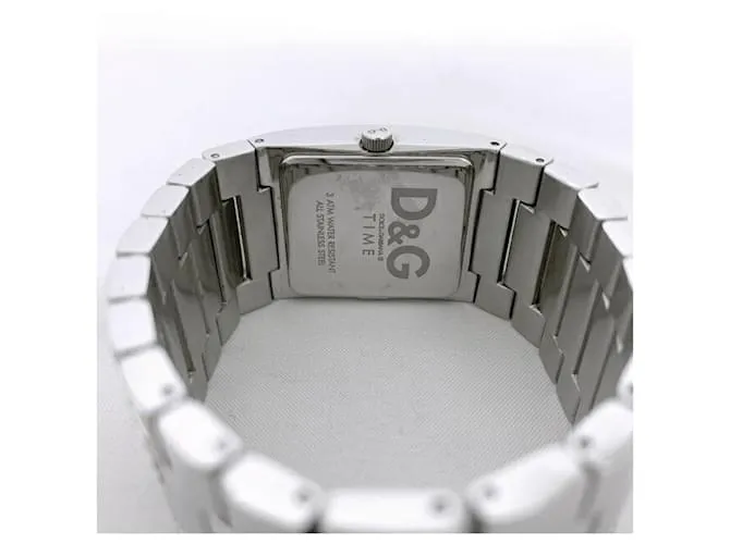 Reloj de cuarzo de acero inoxidable para mujeres Dolce & Gabbana Plata 