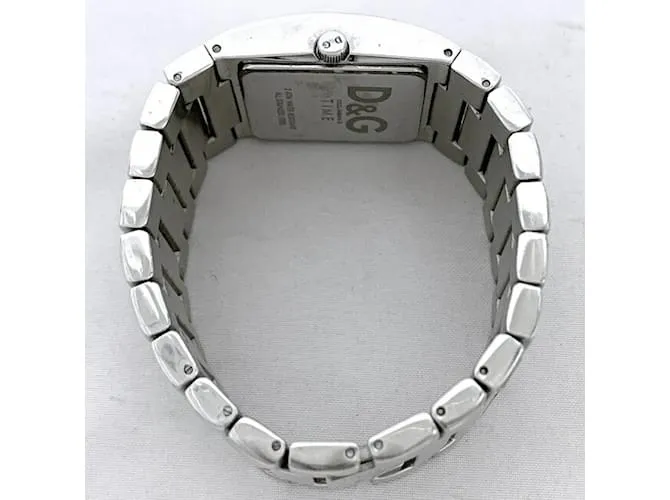 Reloj de cuarzo de acero inoxidable para mujeres Dolce & Gabbana Plata 