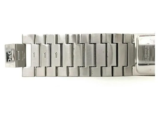 Reloj de cuarzo de acero inoxidable para mujeres Dolce & Gabbana Plata 