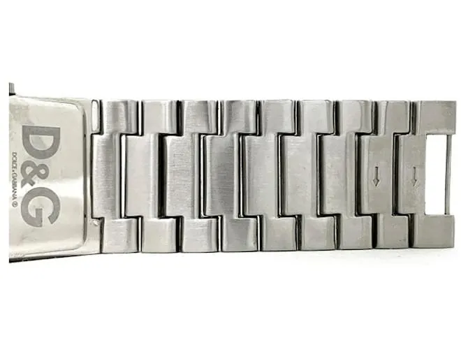 Reloj de cuarzo de acero inoxidable para mujeres Dolce & Gabbana Plata 