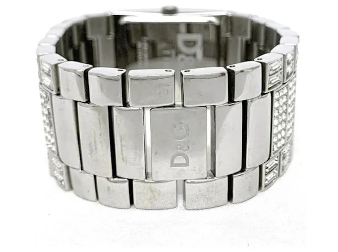 Reloj de cuarzo de acero inoxidable para mujeres Dolce & Gabbana Plata 