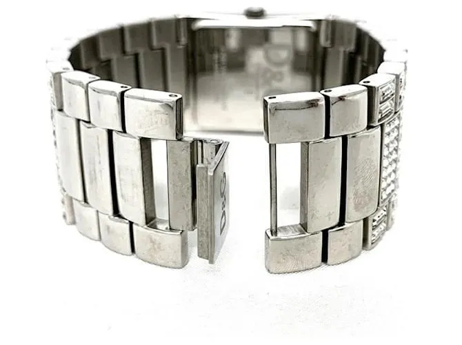 Reloj de cuarzo de acero inoxidable para mujeres Dolce & Gabbana Plata 