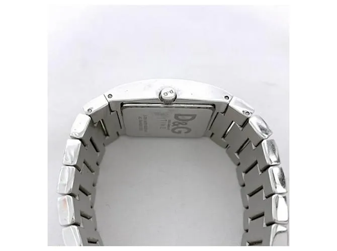 Reloj de cuarzo de acero inoxidable para mujeres Dolce & Gabbana Plata 