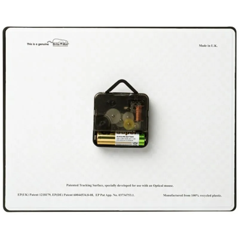 RELOJ DE PARED RECTANGULAR 'BRITECLOCK®'