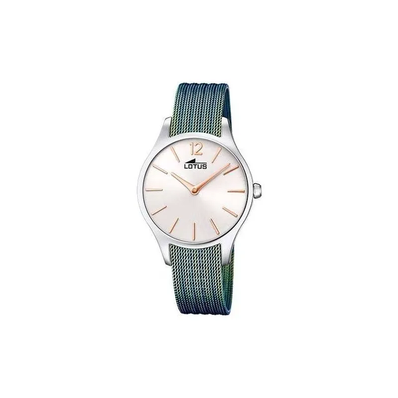 Reloj Lotus Bliss mujer correa acero azul 18749/2