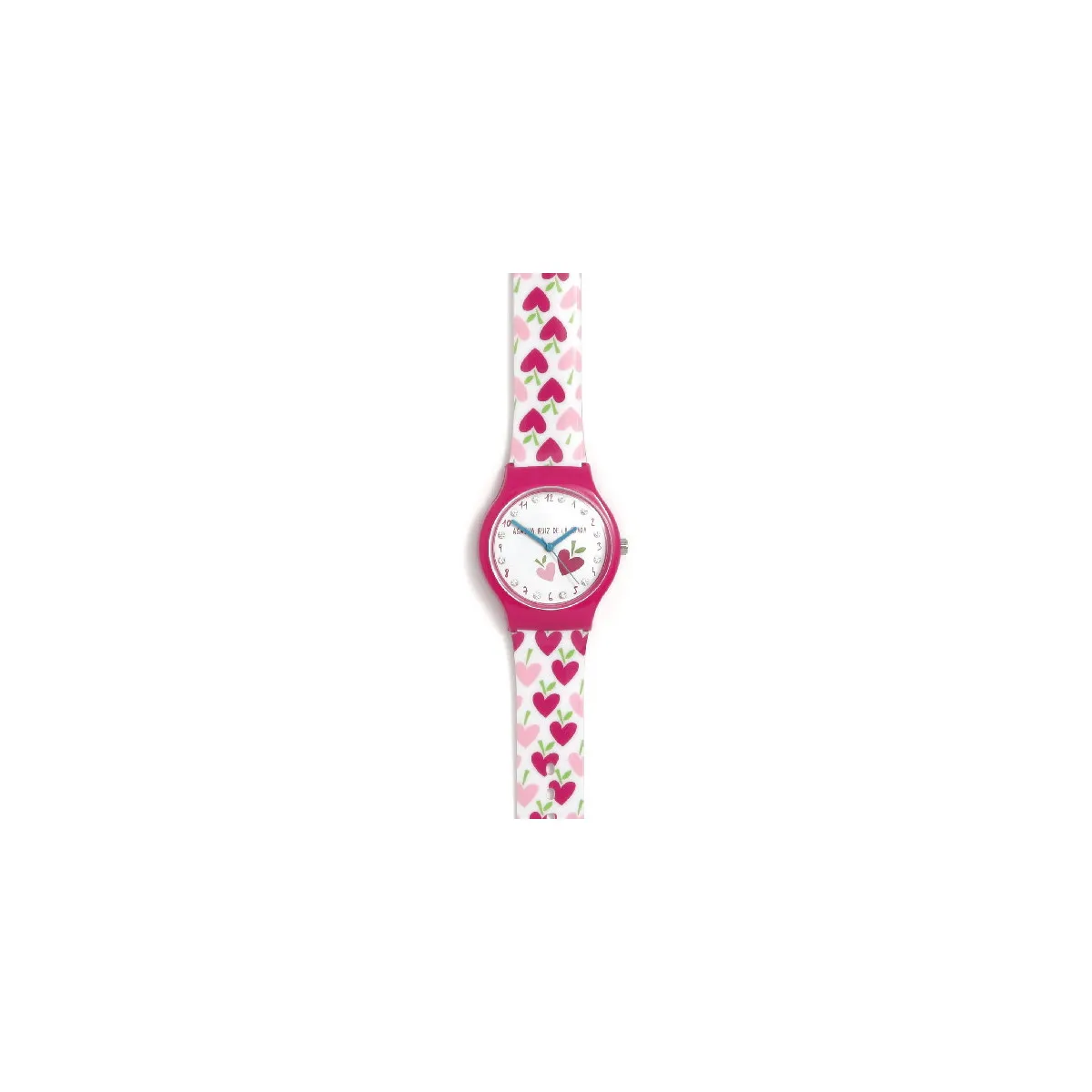 RELOJ PEQUEñO FLIP CORAZONES CON BRILLANTES  AGATHA RUIZ PRA