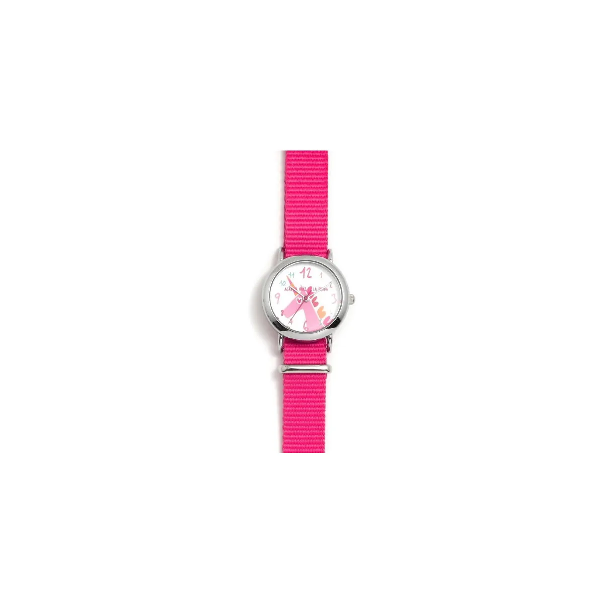 RELOJ STRAP FUCSIA  AGATHA RUIZ PRA