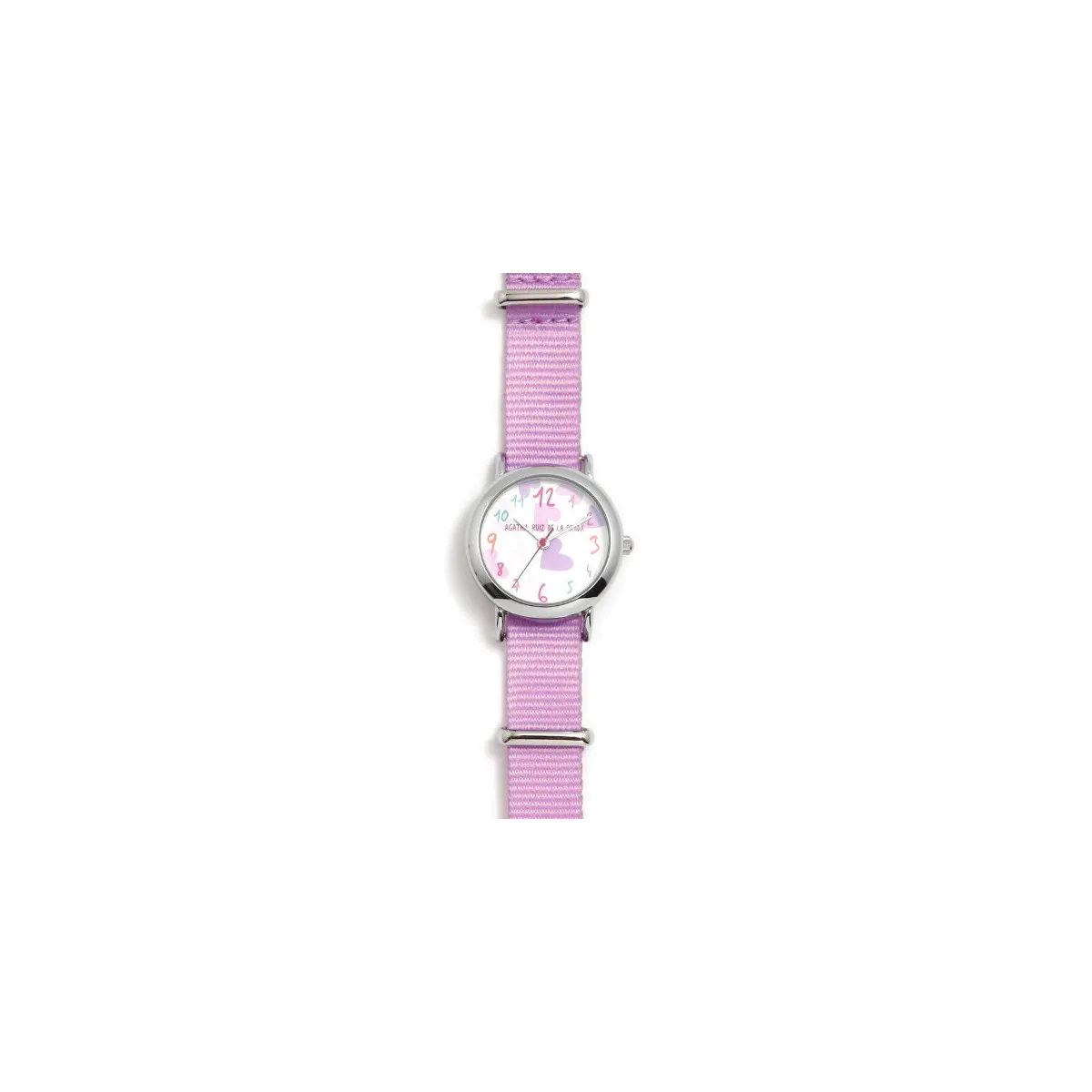 RELOJ STRAP LILA  AGATHA RUIZ PRA