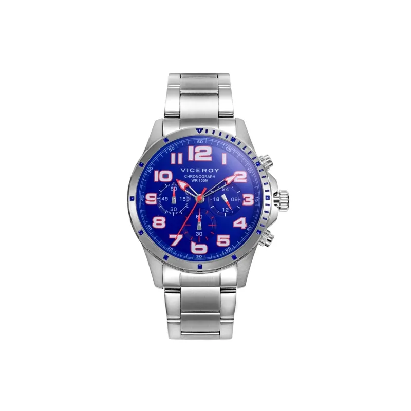 RELOJ VICEROY BEAT ACERO HOMBRE ESFERA AZUL 40137334