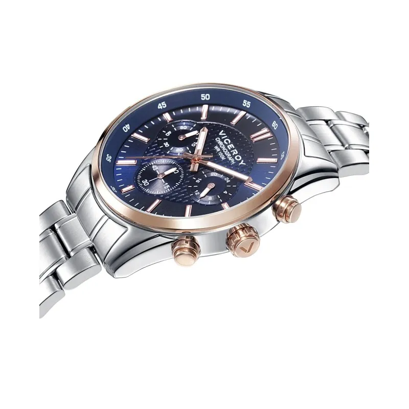 RELOJ VICEROY DE HOMBRE ACERO CON BAÑO O ROSA 40101737