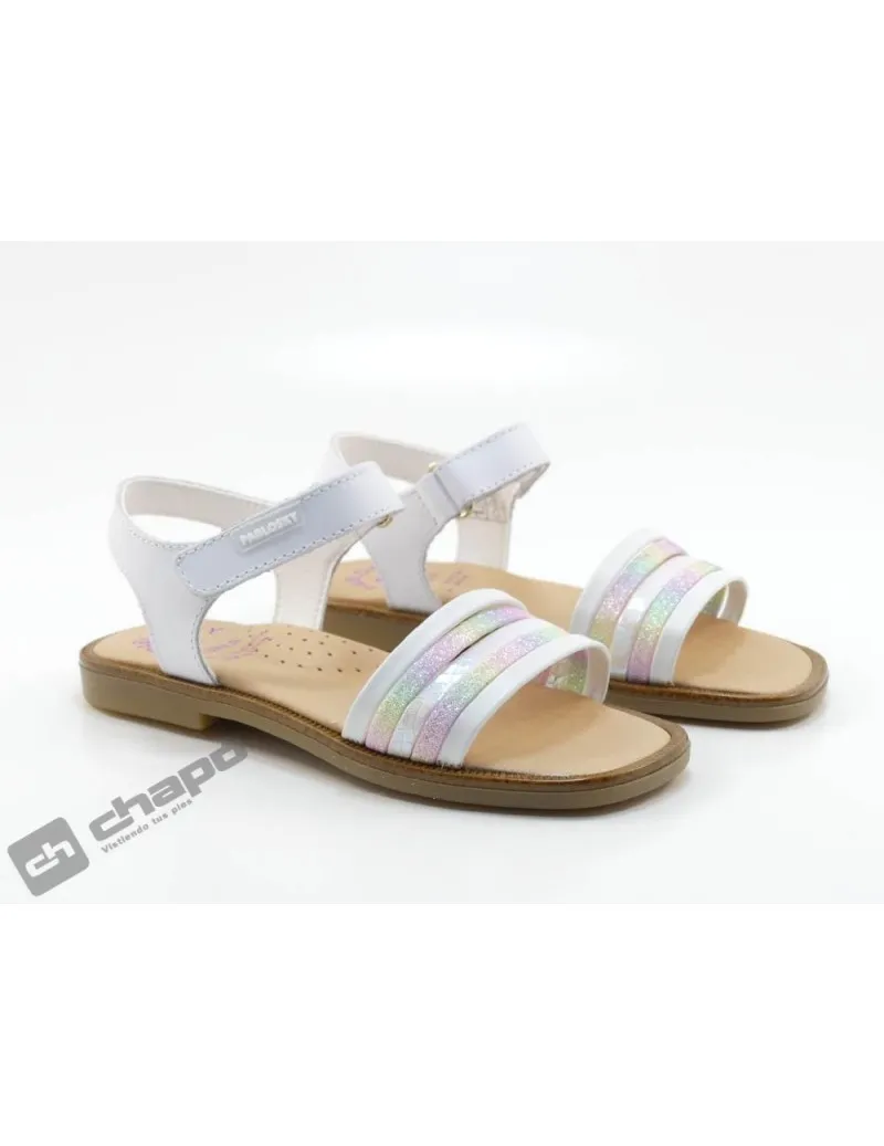 Sandalia Blanco Pablosky 419200