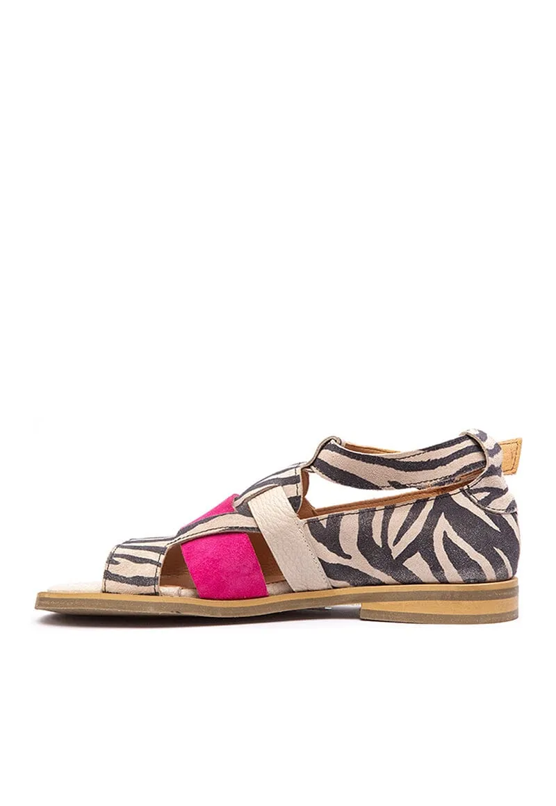 Sandalia Mujer / Simos Fucsia