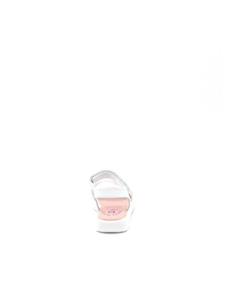 Sandalia Pablosky 431100 blanco/rosa para niña