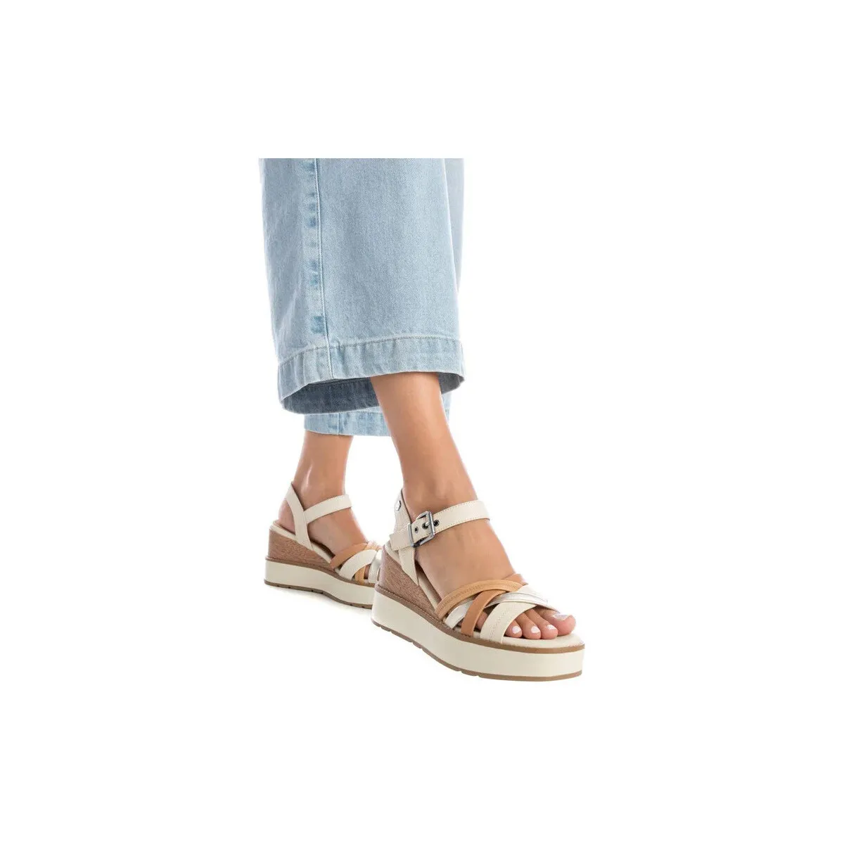 SANDALIA SRA 161386 BEIGE