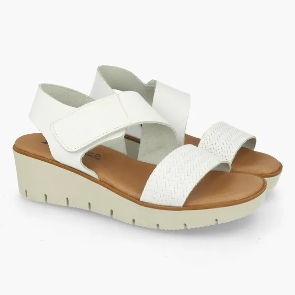 SANDALIAS CUÑA MEDIA MUJER PIEL MOD. BONNIE