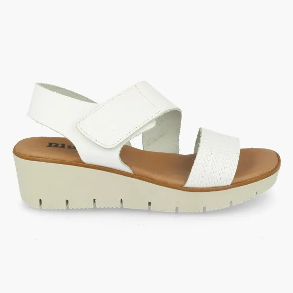 SANDALIAS CUÑA MEDIA MUJER PIEL MOD. BONNIE