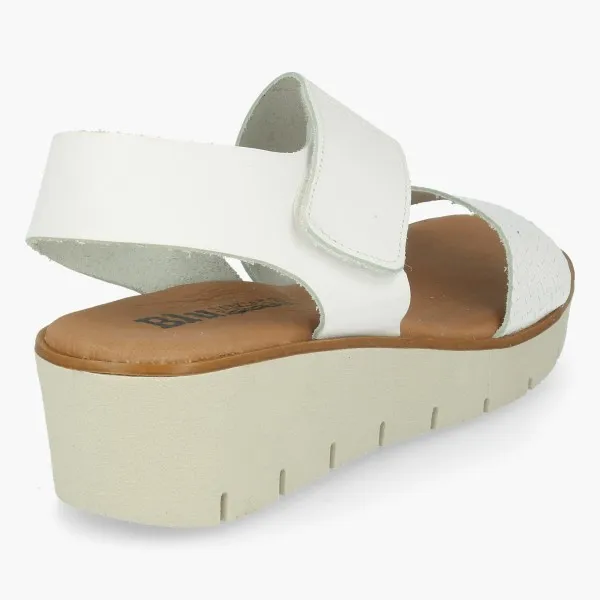 SANDALIAS CUÑA MEDIA MUJER PIEL MOD. BONNIE