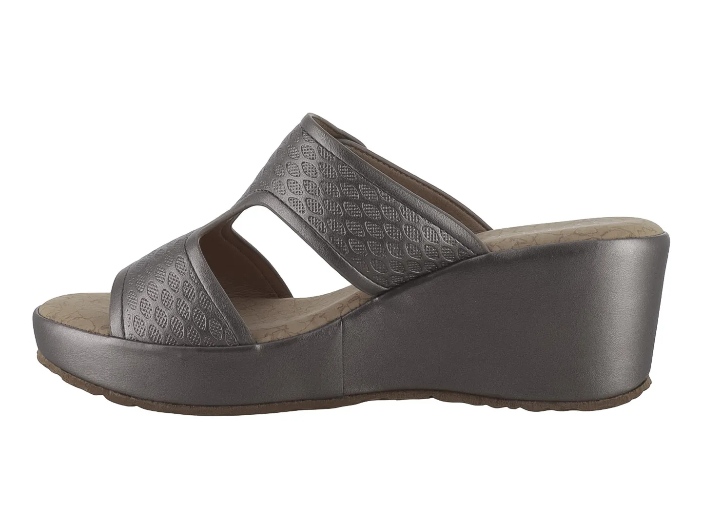 Sandalias Roze 23p723 Plata Para Mujer