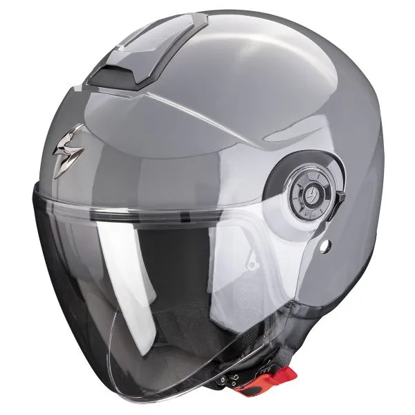 Scorpion Exo City II Solid Cement Grey + Kit bluetooth 5R Lite 