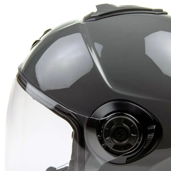 Scorpion Exo City II Solid Cement Grey + Kit bluetooth 5R Lite 