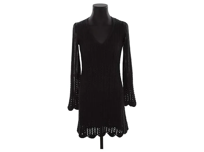 See by Chloé Vestido negro 