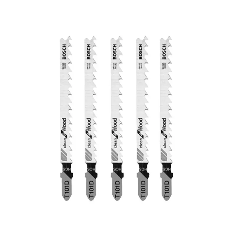 Segueta T101D HCS Bosch Para Madera 5 Piezas