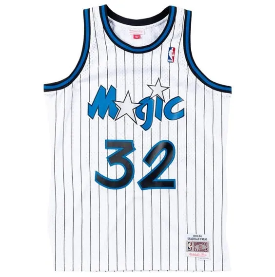 SHAQUILLE O'NEAL ORLANDO MAGIC 9394 WHITE RETRO SWINGMAN